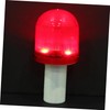 PRETYZOOM 4pcs Traffic Cone Topper Emergency Warning Lights Portable Flashing
