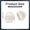 PATIKIL PVC Drain Pipe Vent Cap, 6 Inch Vent Pipe