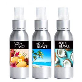 Fragrant Room Spray, Tropical, Ocean, Coconut, 3 x 3.4 fl oz, Air Fresheners Odor Eliminator for Home, Bathroom, Concentrated Room Spray