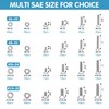 720Pcs Nuts and Bolts Assortment Kit, Machine Screws,SATANTECH #6-32#8-32#10-24#1/4-20 Stainless