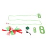 Reptile Pet Leash Kit Christmas Reptile Harness with Skirts Hat