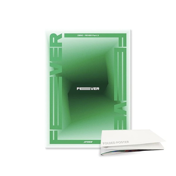 ATEEZ ZERO: FEVER Parte 3 Mini álbum Vol.6 [Incl. First Press - Póster plegado (versión A) CMCC11657