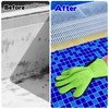 4 Pcs Hand-Held Pool Scrub Brush and 2 Pcs Pool