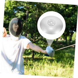 Mikinona Fencing Sword Handguard Plate Durable Stainless Steel Guard for Training Injury Prevention and Optimal Performance Fencing Competitions