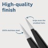 REMOS Splinter Tweezers with Extra fine tip Stainless Steel 9.5