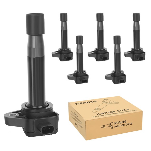 NPAUTO Ignition Coil Pack compatible with V6 3.5 Honda Accord