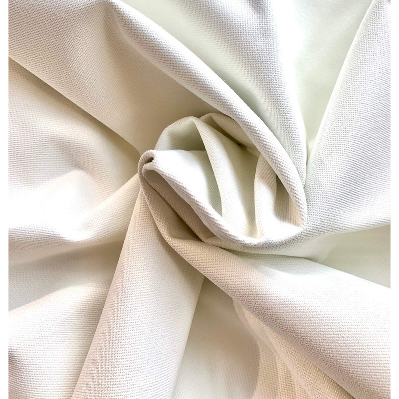 100 % Blackout Extra Long Linen Curtain (1 Panel). Thick