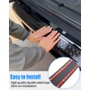 Rear Bumper Anti-Scratch Guard Protection Cover Compatible with Land Rover