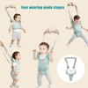Baby Walking Harnesses Lightweight Adjustable Detachable Crotch Pad Handheld Toddler