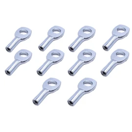 J Bryant Gym Machine Accessories for 6mm Wire Rope Cable Ball Stopper Interface Port Components Fitness Equipment Wire Rope Port Joint Replacement Parts for Home Gym Machine Use
