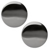 C.R. LAURENCE SDK140CH CRL Chrome Back-to-Back E-Z Grip Style Knobs
