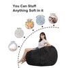 HDMLDP Bean Bag Chair for Adults Kids Without Filling Comfy
