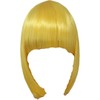 Plus Nao Women's Full Wig, Short Bob, Straight Bangs, Extension,