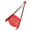 FIN-792BK Square Tongs - suQ - Red