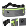 CHILDWEET Material Waist Pack Sports Waist Bag Headphone Access Comfortable