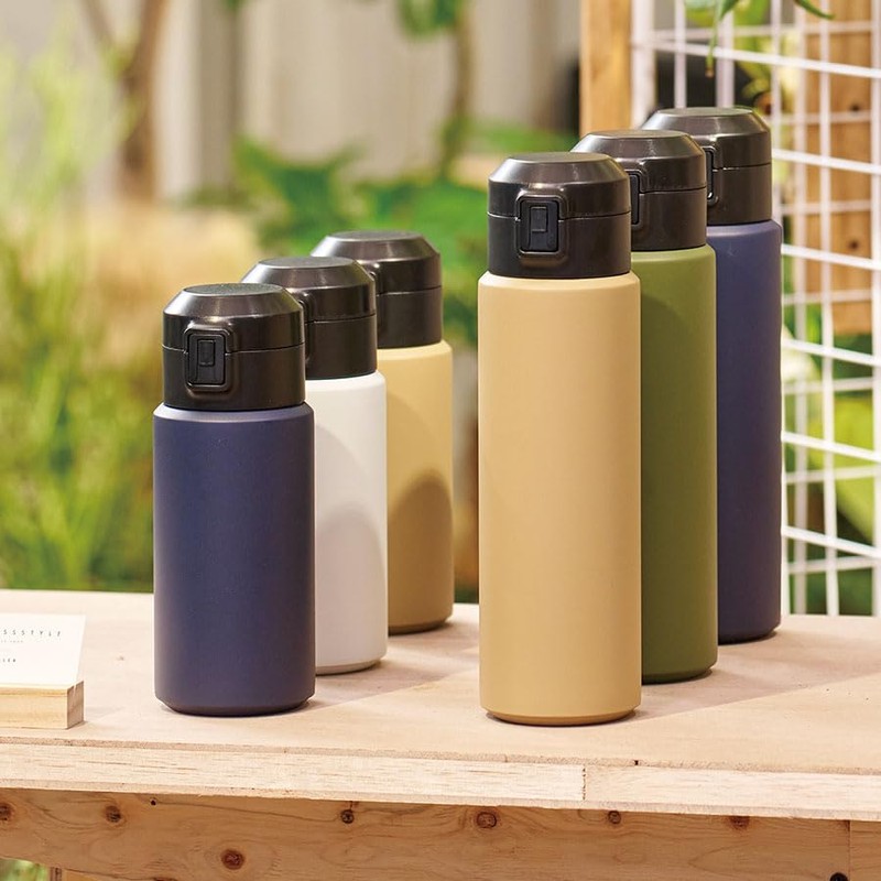 Zalatto One-Touch Thermo-Bottle | Vacuum Double Layer Structure, Heat Retention