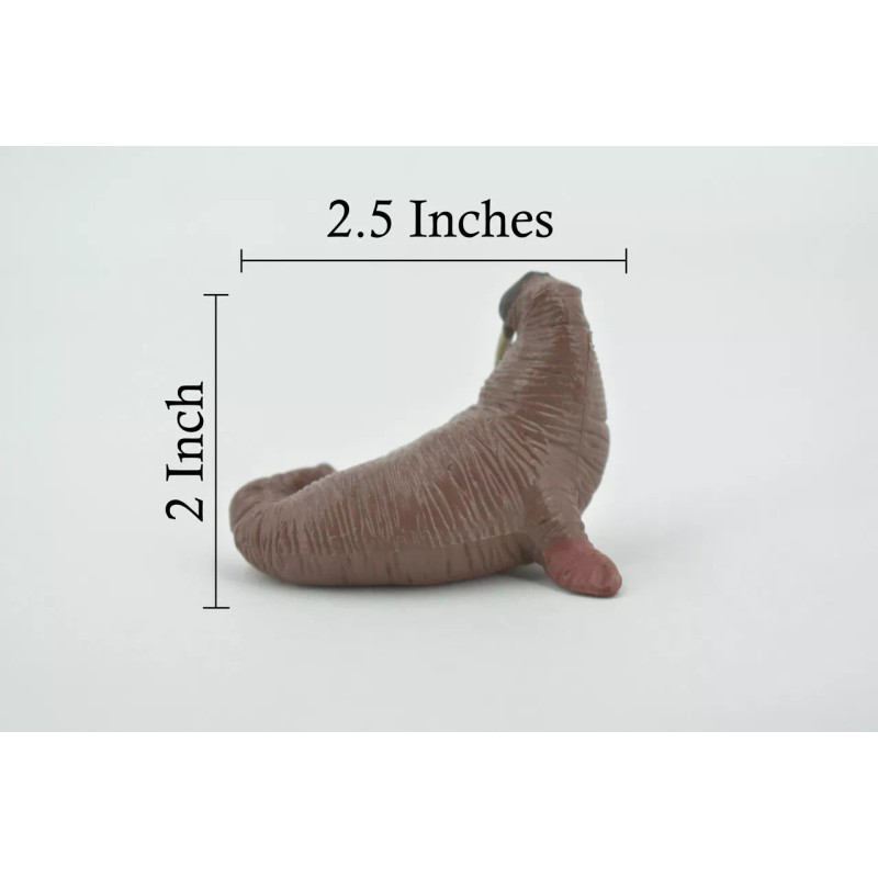 Unbranded Walrus Brown Arctic Rubber Realistic Toy Figure Model Gift