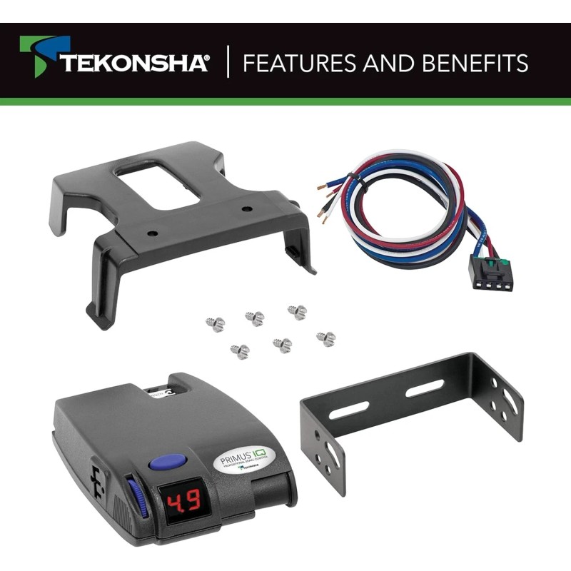 Tekonsha 90160 Primus IQ Electronic Brake Control 1-3 Axles