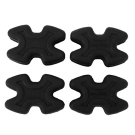 4pcs Bow Limb Dampener Wear Resistant Rubber Reducing Noise Vibration Compound Bow Limb Stabilizer Silencers Black
