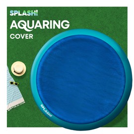 Splash! AquaRing Pool Cover - 8ft & 10ft | Durable and Efficient Protection for Your Pool | Keep Water Clean and Clear From Dust Debries - UV Light Protection (10ft)
