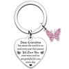 SDOFY Grandma Gifts Grandma Birthday Gifts Grandma Mothers Day Keyring