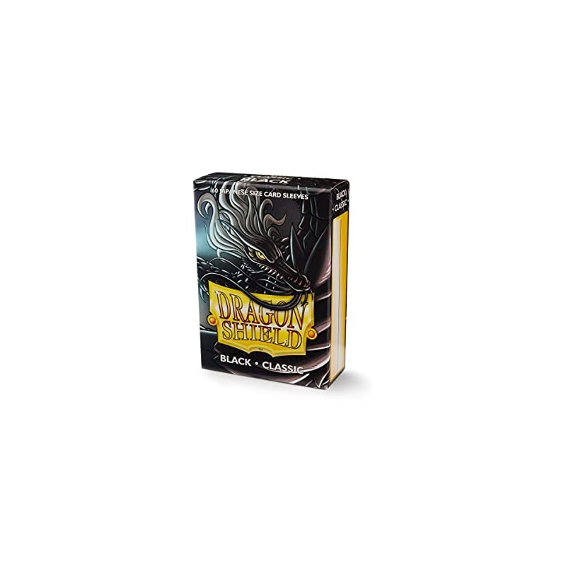 Dragon Shield Classic Mini Japanese Black 60 ct Card Sleeves
