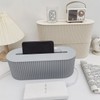 VIVIJOIE Outlet Box, Slim, White, Cable Box, Power Strip, Storage