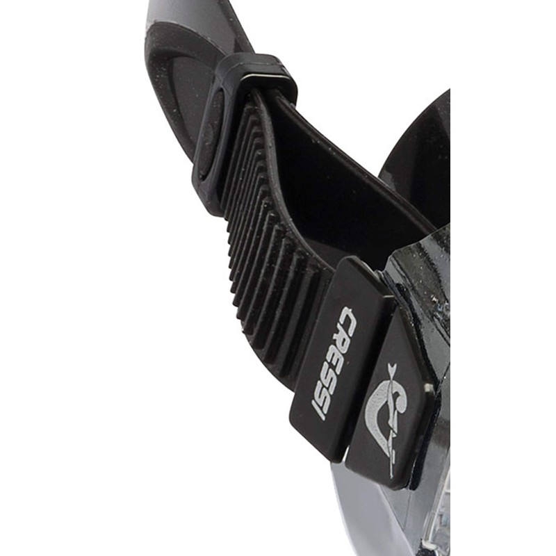 Cressi Sirena Black Scuba Diving and Snorkeling Mask - Black