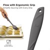 Kitchen Mama WaltzGrip Platinum Silicone Basting Pastry Brush: Set of