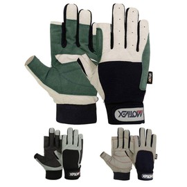 MRX Sailing Deckhand Gripy Glove Cut Finger Gloves for Men & Women Rowing Water Ski Canoe Paddle Gloves Sailing Gear Women Paddling Gloves | Sailing Gloves for Men & Women | Cut Finger Sailing Gloves