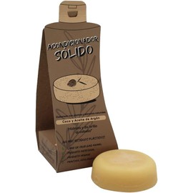 Arbol Verde Acondicionador Sólido en Barra Natural con Coco y Aceite de Argán. 50 gr.