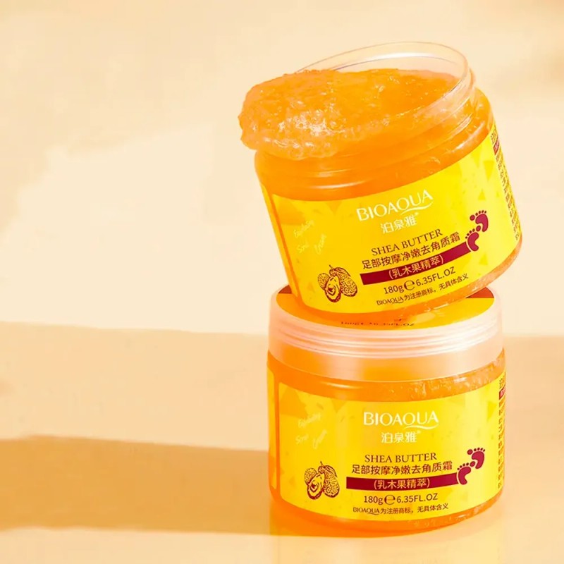 Zf Exfoliante Pies Bioaqua 180g Removedora Hidratante