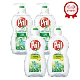 Frill Secret of Green Power 700ml x 4, Aloe Vera / 프릴 시크릿 오브 그린파워 700ml x 4개, 알로에베라