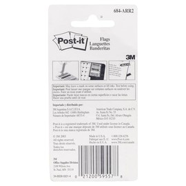 3M Post It Mini Banderitas Flechas Resaltadoras Hojas