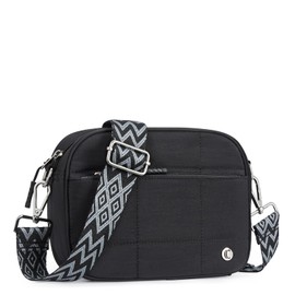 CLUCI Quilted Crossbody Bags for Women Lightweight Puffer Shoulder Bag Travel Purses with Wide Strap