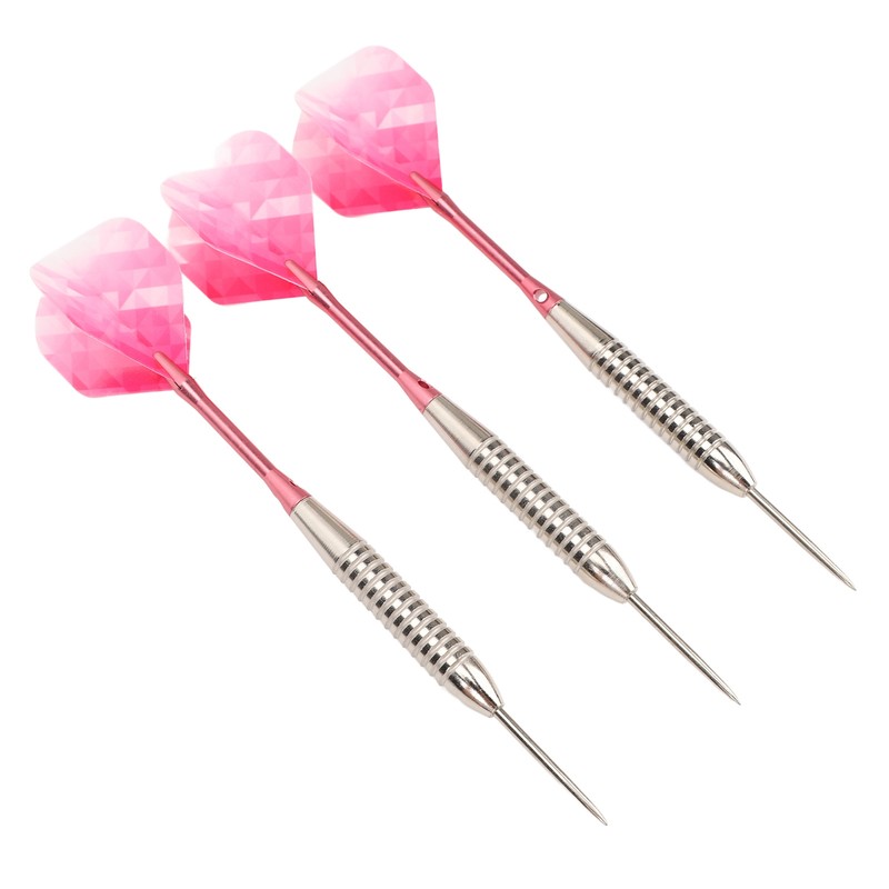 Steel Tip Darts Set Professional Darts Deep Groove Barrel Aluminum
