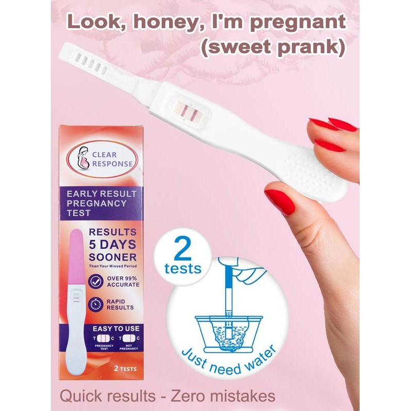 (2 Tests)Sweet Prank Of Pretending To Be Pregnant (See How