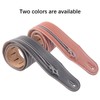 Guitar Strap Zipper Leather Straps Acoustic Guitar Accessories for Bass