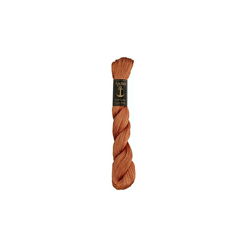 Anchor 4301005-00369 Embroidery Thread, 100% Cotton, Medium Brown, Thickness 5,