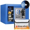 Voncabay Money Safe Box for Home with Sensor Light &