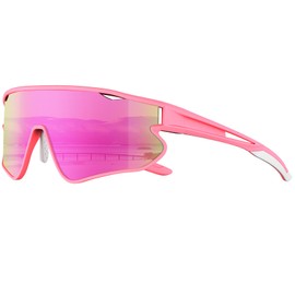HENGOSEN Sports Sunglasses Polarised Sunglasses Men Women Cycling Glasses Sports Cycling Running UV400 Protection