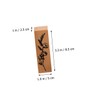 OSALADI 1 Set Wooden Stamp Set for DIY Crafts of