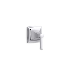 KOHLER T23953-4-CP Riff Single-Handle Transfer Valve Trim Kit, Wall-Mount, Valve Required, Polished Chrome