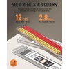Nicpro Upgraded 3-IN-1 Carpenter Pencils Set with Finger Grip, 1Pcs