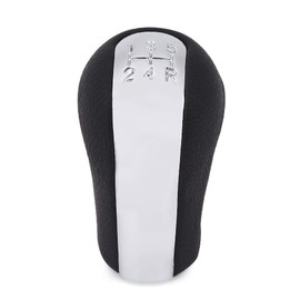 Minyinla Gear Knob Handle, 5 Speed Car Gear Lever PU Leather + PVC Plastic Gear Shift Head for Corolla RAV4 Verso Avensis Yaris