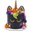 DecoPac 22646 Unicorn Creations DecoSet Plastic Gold
