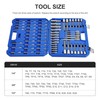 60pcs Extra Long Socket Bits and Deep Socket Set, S2