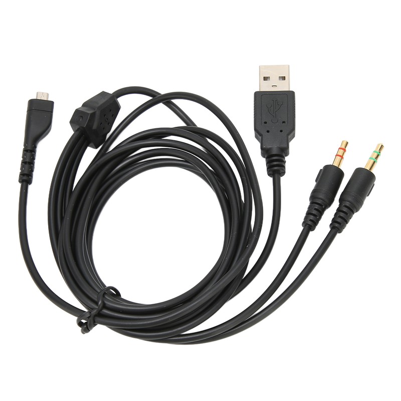 Headphone Audio Cable USB and 3.5mm Audio Jack Audio Cord