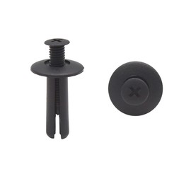 sourcing map 20Pcs Car Expanding Screw Rivets Trunk Fender Retainer Clip 8mm