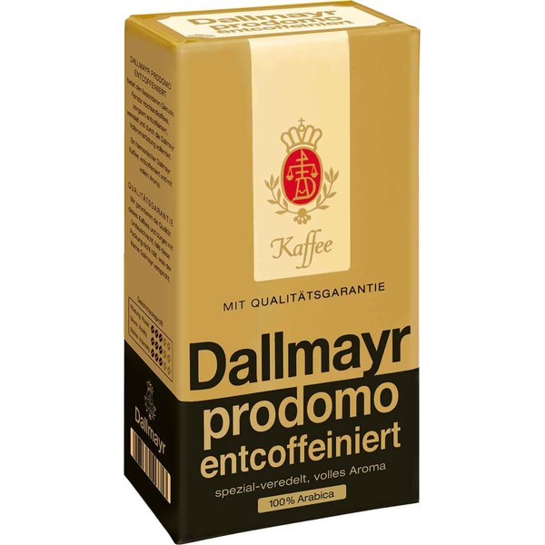 Dallmayr Decaffeinated Ground Coffee, 17.6 Ounce